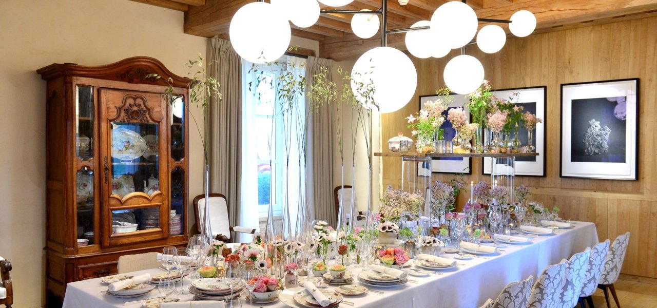 Monade, the private dining-room of the castle